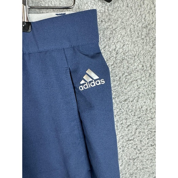 Adidas Golf Pants Mens 30x30 Blue Stretch Polyester Spandex Athletic Trousers - Picture 3 of 10